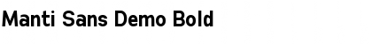 Download Manti Sans Demo Font Download Manti Sans Demo Font