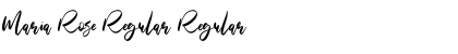 Download Maria Rose Regular Font Download Maria Rose Regular Font