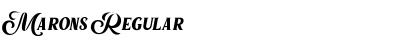 Download Marons Font Download Marons Font