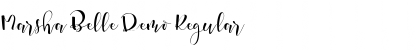 Download Marsha Belle Demo Font Download Marsha Belle Demo Font