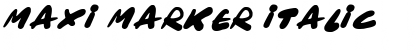 Download Maxi Marker Font Download Maxi Marker Font
