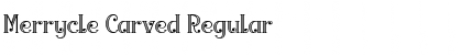 Download Merrycle Carved Font Download Merrycle Carved Font