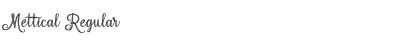 Download Mettical Font Download Mettical Font