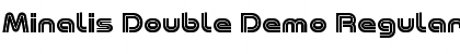 Download Minalis Double Demo Font Download Minalis Double Demo Font