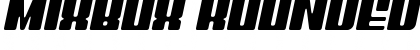 Download Mixbox Rounded Italic Demo Font Download Mixbox Rounded Italic Demo Font