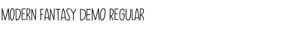 Download Modern Fantasy DEMO Font Download Modern Fantasy DEMO Font