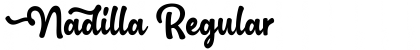 Download Nadilla Font Download Nadilla Font