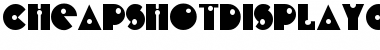 Download CheapShotDisplayCapsSSK Font Download CheapShotDisplayCapsSSK Font