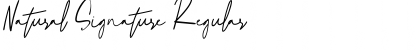 Download Natural Signature Font Download Natural Signature Font