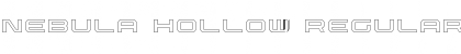 Download Nebula Hollow Font Download Nebula Hollow Font