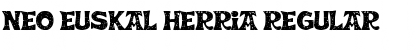 Download Neo Euskal Herria Font Download Neo Euskal Herria Font
