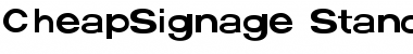 Download CheapSignage Font Download CheapSignage Font