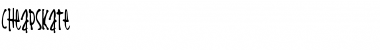 Download Cheapskate Font Download Cheapskate Font