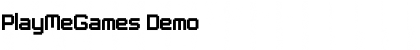 Download PlayMeGames Font Download PlayMeGames Font