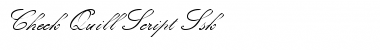 Download Check Quill Script Ssk Font Download Check Quill Script Ssk Font