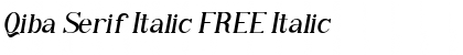 Download Qiba Serif Italic FREE Font Download Qiba Serif Italic FREE Font