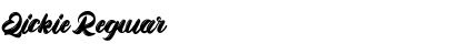 Download Qickie Font Download Qickie Font