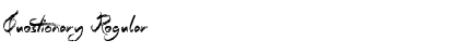 Download Questionary Font Download Questionary Font