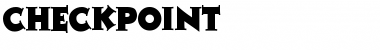 Download Checkpoint Font Download Checkpoint Font