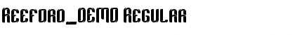 Download Reeford_DEMO Font Download Reeford_DEMO Font