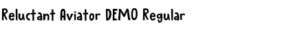 Download Reluctant Aviator DEMO Font Download Reluctant Aviator DEMO Font