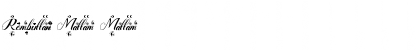 Download Rembullan Mallam Font Download Rembullan Mallam Font