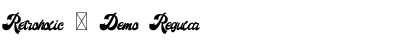 Download Retroholic - Demo Font Download Retroholic - Demo Font