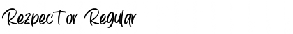 Download Rezpector Font Download Rezpector Font
