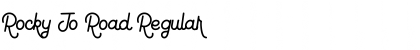 Download Rocky To Road Font Download Rocky To Road Font