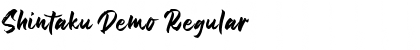 Download Shintaku Demo Font Download Shintaku Demo Font