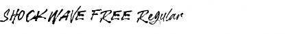 Download SHOCKWAVE FREE Font Download SHOCKWAVE FREE Font