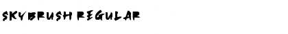 Download Skybrush Font Download Skybrush Font