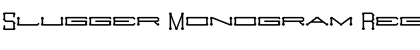 Download Slugger Monogram Font Download Slugger Monogram Font