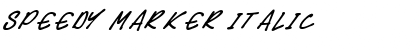 Download Speedy Marker Font Download Speedy Marker Font