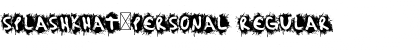 Download SplashKhat-PERSONAL Font Download SplashKhat-PERSONAL Font