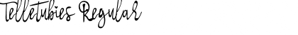 Download Telletubies Font Download Telletubies Font