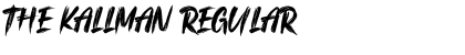 Download The Kallman Font Download The Kallman Font