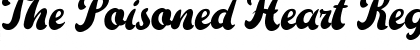 Download The Poisoned Heart Font Download The Poisoned Heart Font