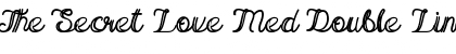 Download The Secret Love Med Double Line Font Download The Secret Love Med Double Line Font