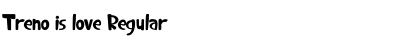 Download Treno is love Font Download Treno is love Font