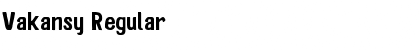 Download Vakansy Font Download Vakansy Font