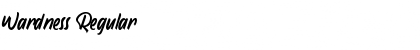 Download Wardness Font Download Wardness Font