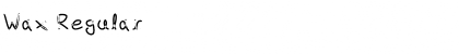 Download Wax Font Download Wax Font