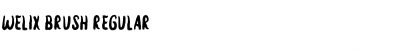 Download Welix Brush Font Download Welix Brush Font
