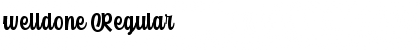 Download welldone Font Download welldone Font