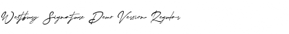 Download Westbury Signature Demo Version Font Download Westbury Signature Demo Version Font