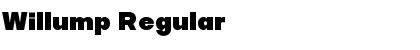 Download Willump Font Download Willump Font