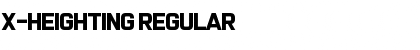 Download X-Heighting Font Download X-Heighting Font