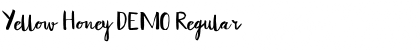 Download Yellow Honey DEMO Font Download Yellow Honey DEMO Font