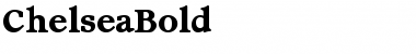 Download ChelseaBold Font Download ChelseaBold Font